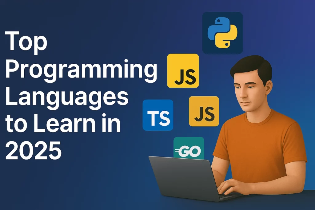 Top programming languages for developers in 2025